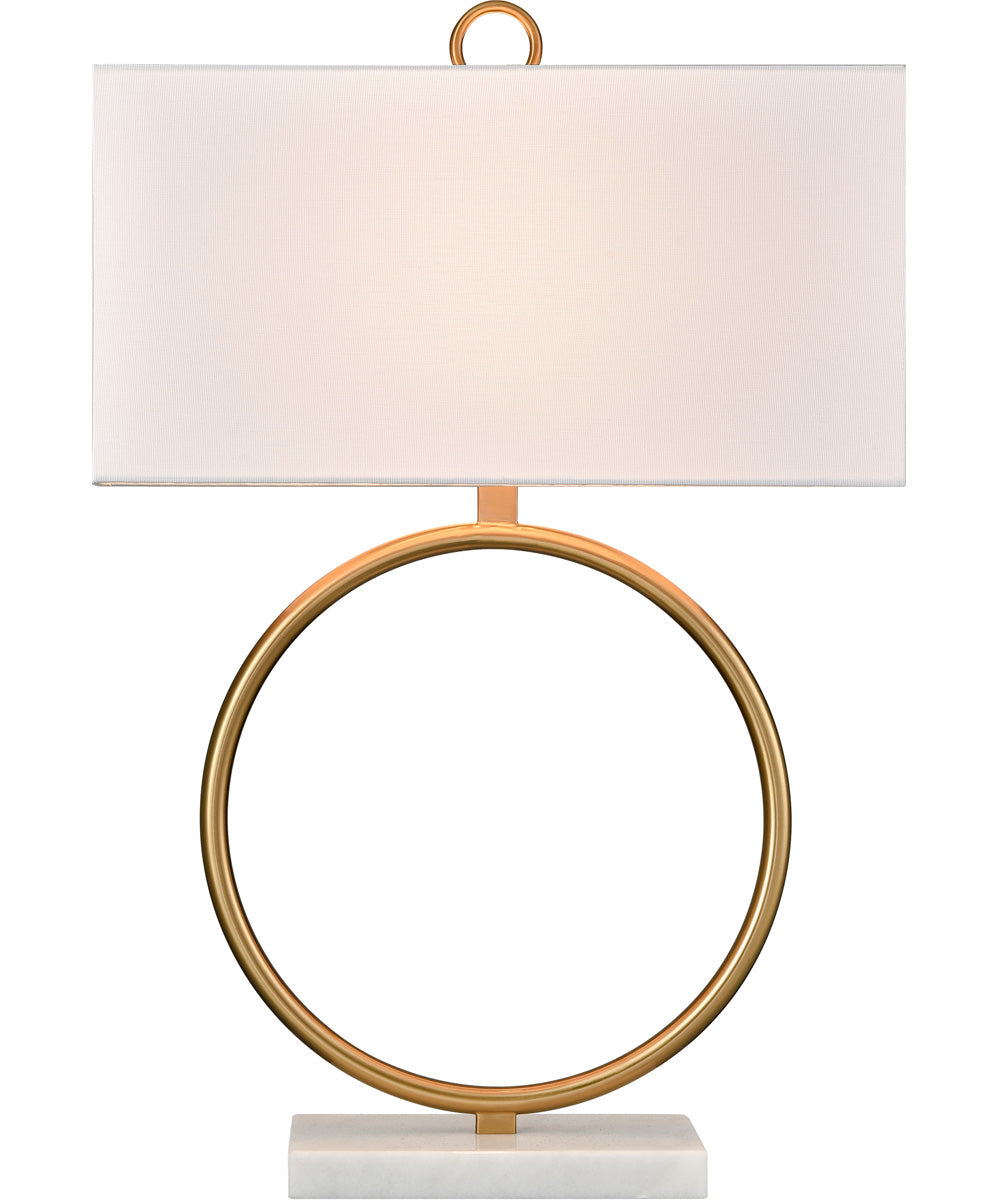 Murphy 30'' High 1-Light Table Lamp - Aged Brass