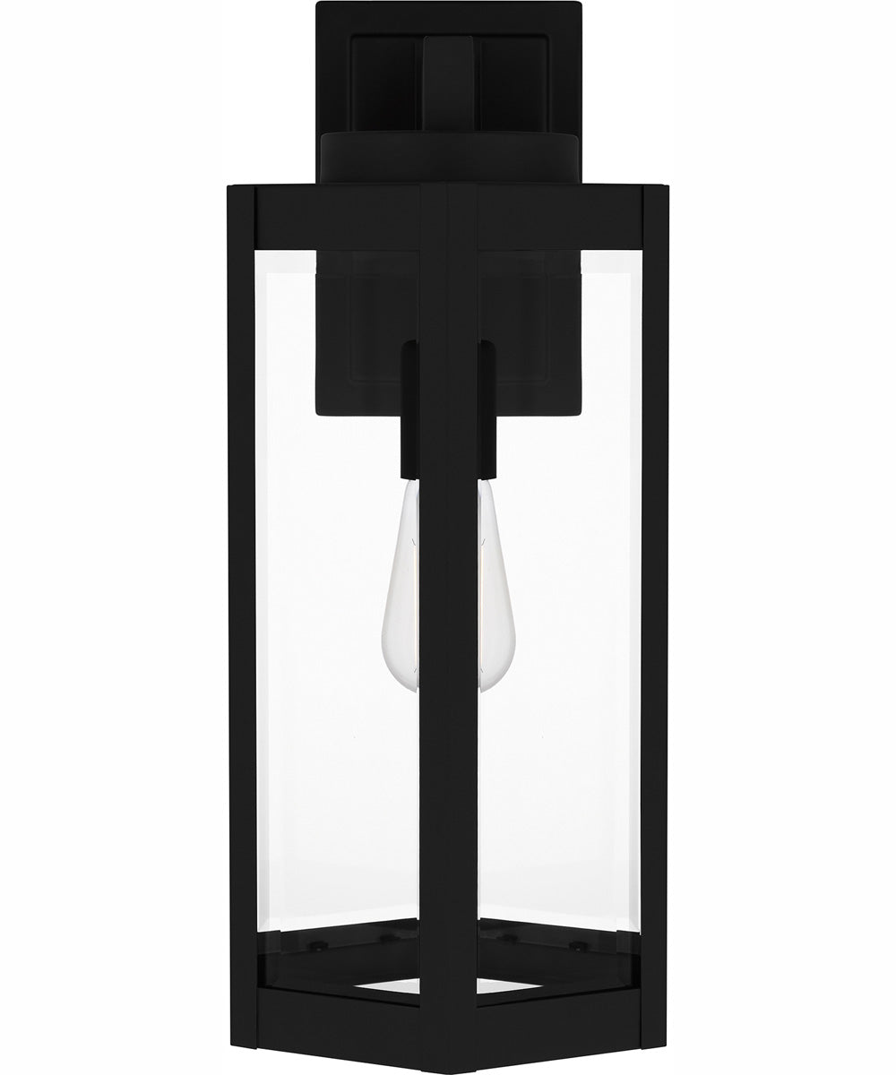 Mesnick Large 1-light Outdoor Wall Light Matte Black