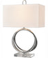 Eero 24'' High 1-Light Table Lamp - Chrome