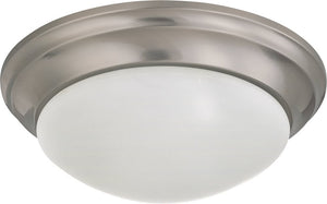 14"W 1-Light LED Brushed Nickel