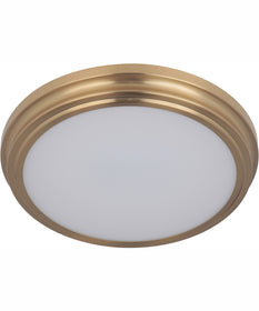 X66 1-Light LED Flushmount Satin Brass