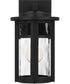 Uma Medium 1-light Outdoor Wall Light Matte Black