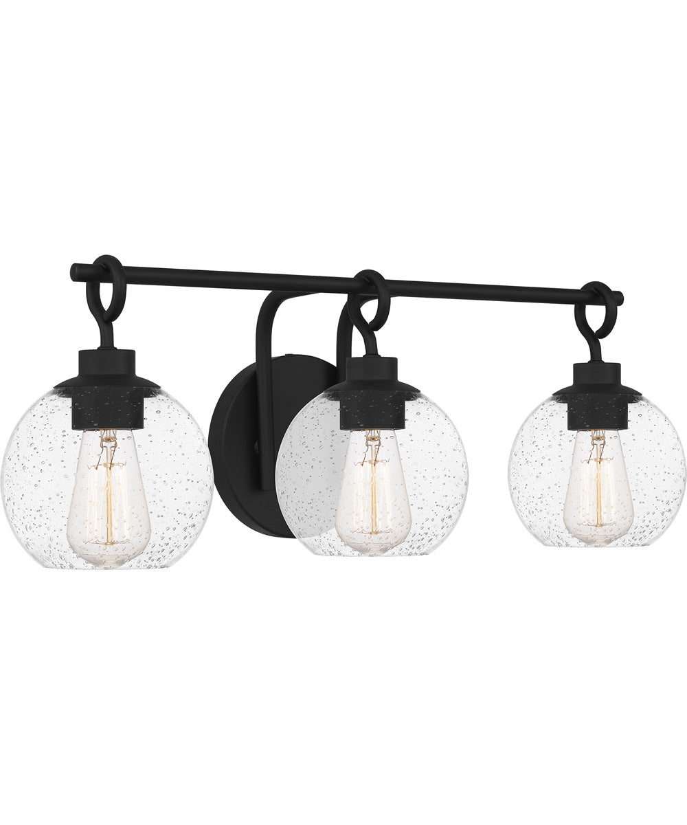 Winston Large 3-light Bath Light Matte Black