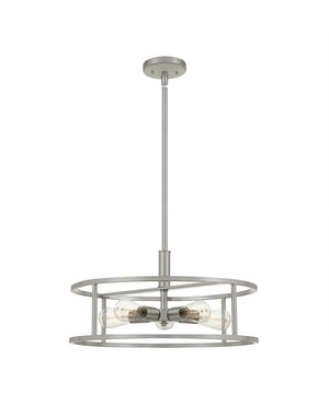 New Harbor 5-light Pendant Brushed Nickel