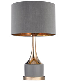 Gold Cone Neck Table Lamp - Small