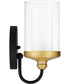 Rowland Small 1-light Wall Sconce Matte Black