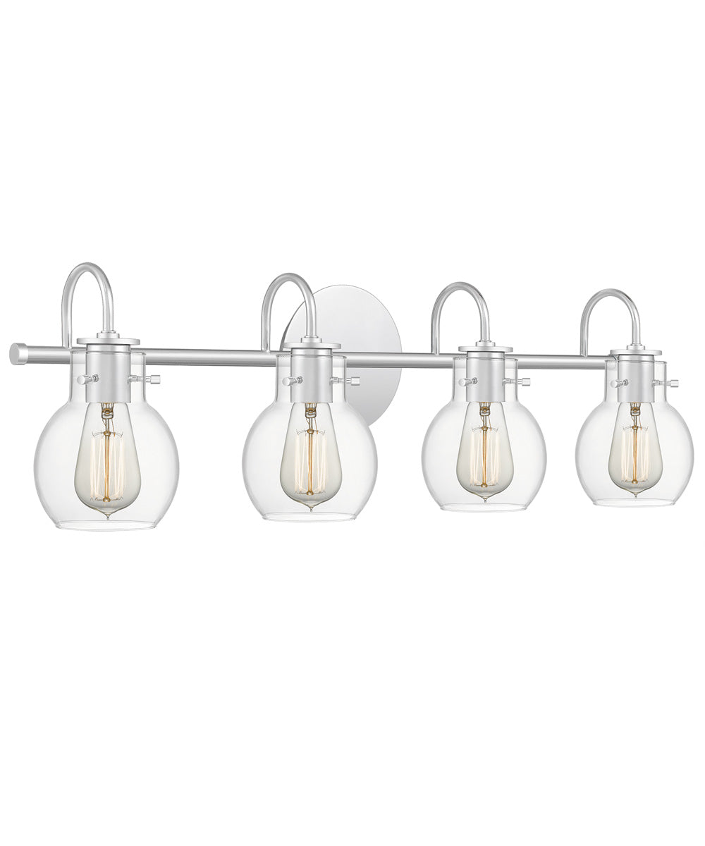 Andrews Extra Large 4-light Bath Light Polished Chrome