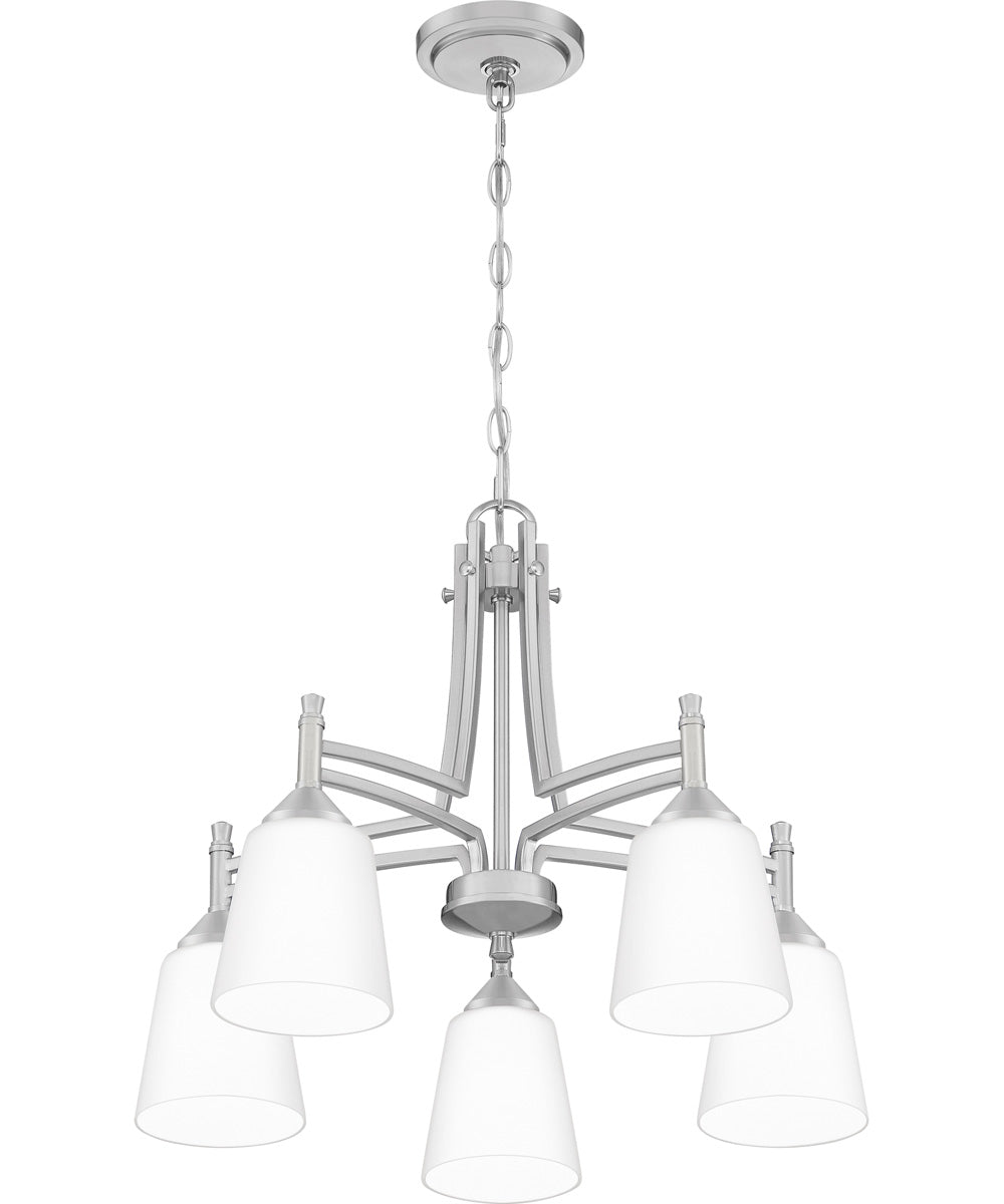 Billingsley 5-light Chandelier Brushed Nickel