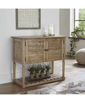 Lennick Accent Cabinet Antique Brown