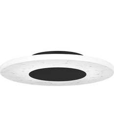 Rockwell Medium Flush Mount Matte Black