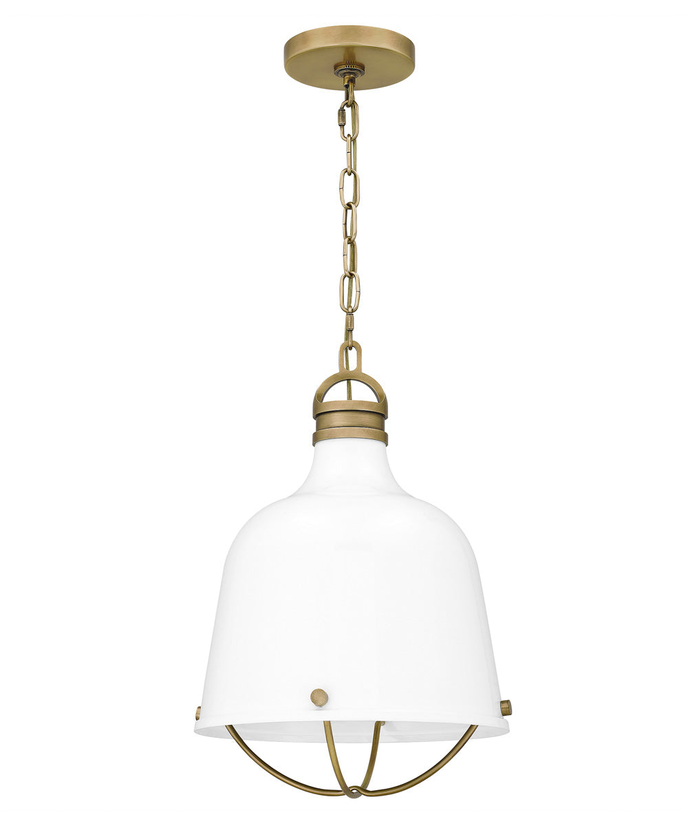 Adlington Small 1-light Mini Pendant Weathered Brass