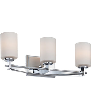 Taylor Large 3-light Bath Light Polished Chrome