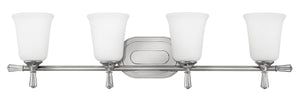 34"W Blythe 4-Light Bath Four Light in Polished Nickel