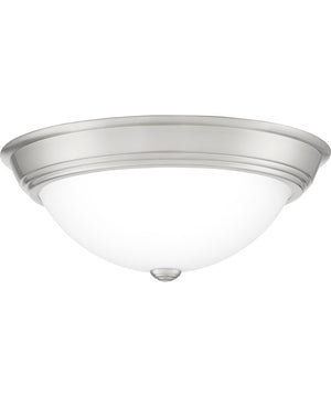 Erwin Large 3-light Flush Mount Brushed Nickel