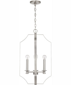 Myles 4-Light Foyer Brushed Nickel