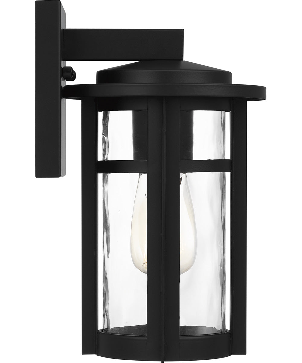 Uma Medium 1-light Outdoor Wall Light Matte Black