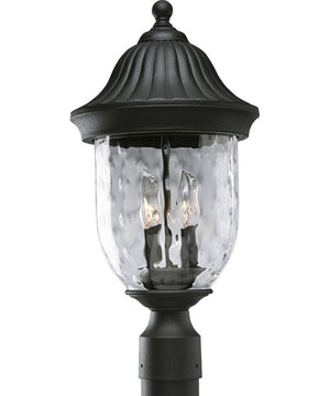 Coventry 2-Light Post Lantern Textured Black