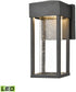 Emode 10'' High 1-Light Outdoor Sconce - Matte Black