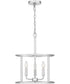 Abner 3-light Pendant Polished Chrome