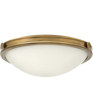 Maxwell LED-Light Medium Flush Mount in Heritage Brass