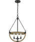 Wagner 3-light Pendant Matte Black