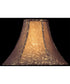 Lamp Shade Black Jacquard Shade - 6"Tx16"Bx12"Sl