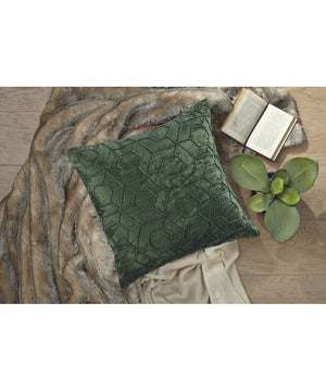 20"W Ditman Pillow Set of 4 Emerald