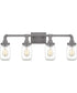 Squire Extra Large 4-light Bath Light Galvanized