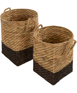 Winwich Basket Set (2/CN) Antique Gray/Brown