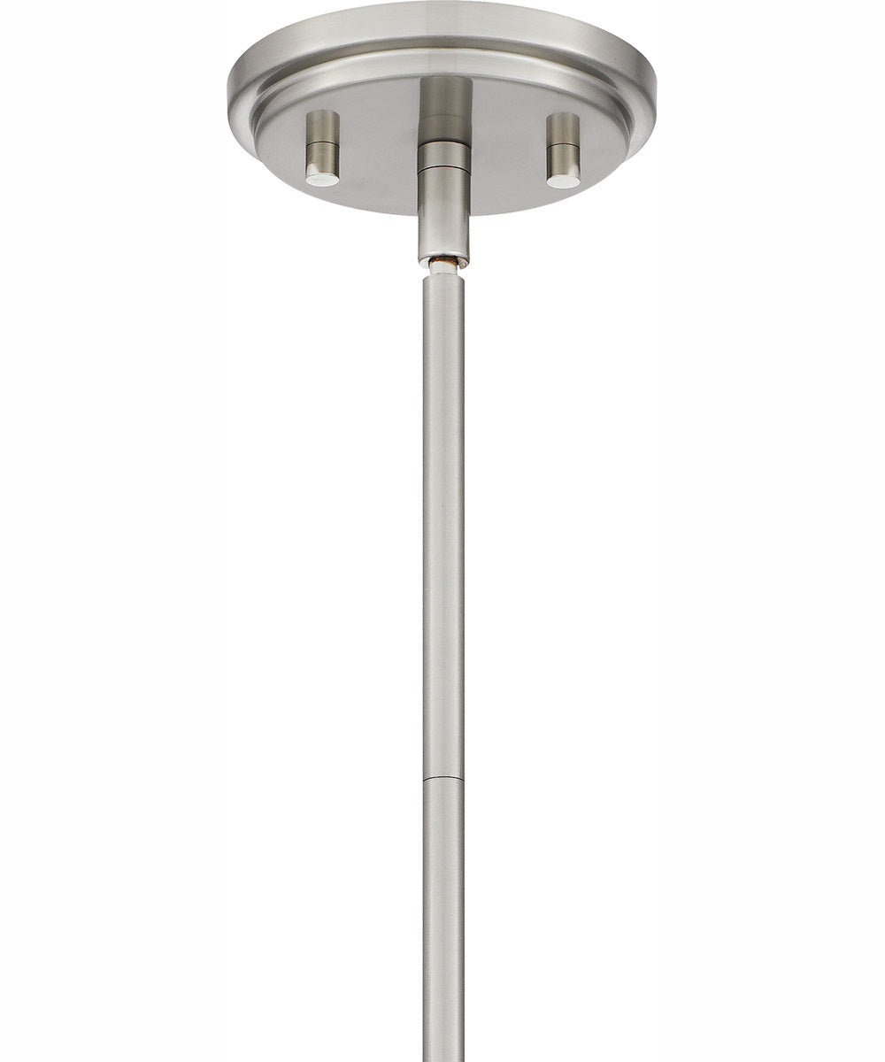 Quoizel Pendant 1-light Pendant Brushed Nickel