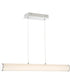 Quilla 1-Light Led Pendant Lamp Chrome/Frost Acrylic Shade