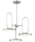 Sailee 3-Light Led 3-Light Pendant Brushed Nickel