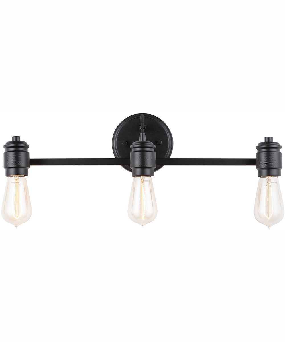 Menlo 3-Light Vanity Matte Black