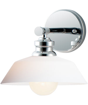 9"W Willowbrook 1-Light Wall Sconce Polished Chrome