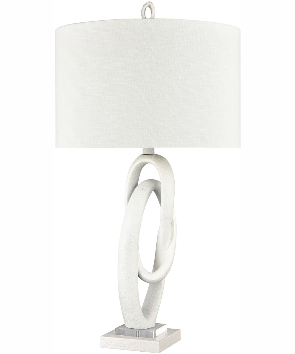 Jovian 30'' High 1-Light Table Lamp - Matte White