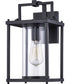 Garrett Medium 1-light Outdoor Wall Light Matte Black