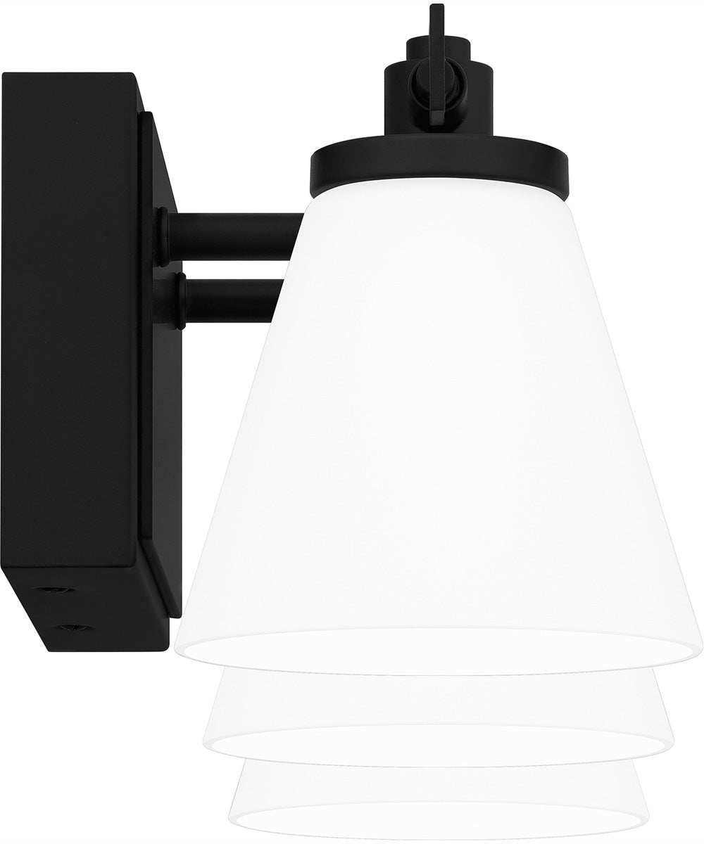 Daniels Large Bath Light Matte Black