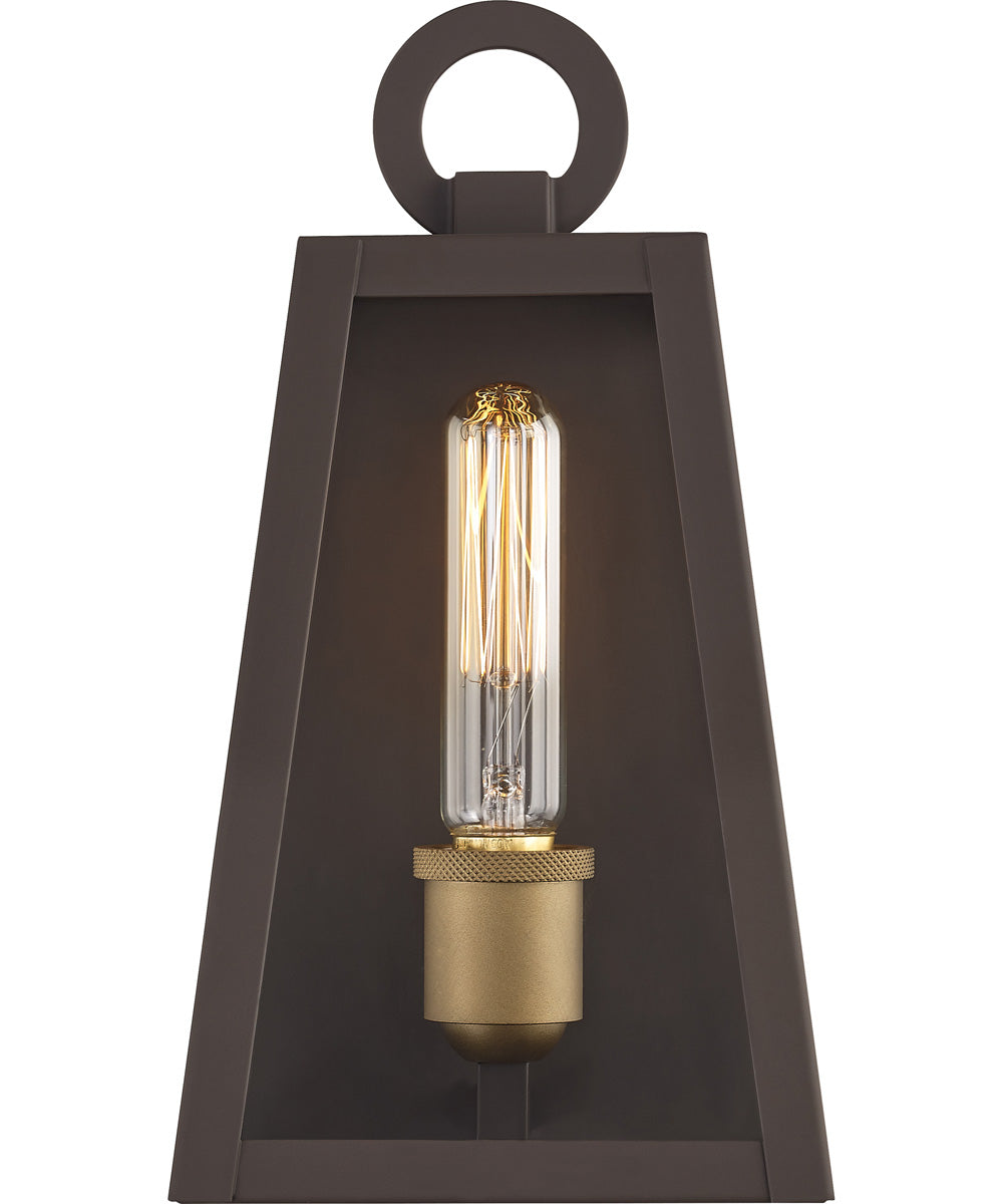 Poplar Point Small 1-light Outdoor Wall Light Old Bronze