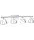 Regalia Extra Large 4-light Bath Light Polished Chrome