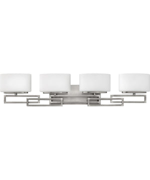 Lanza 4-Light LED Vanity in Antique Nickel