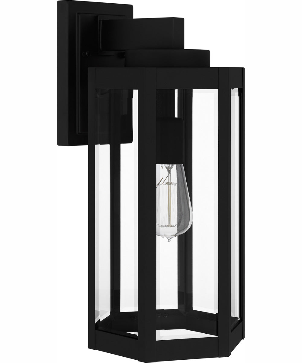 Mesnick Large 1-light Outdoor Wall Light Matte Black