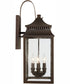 Sutter Creek 4-Light Outdoor Wall-Lantern Oiled Bronze