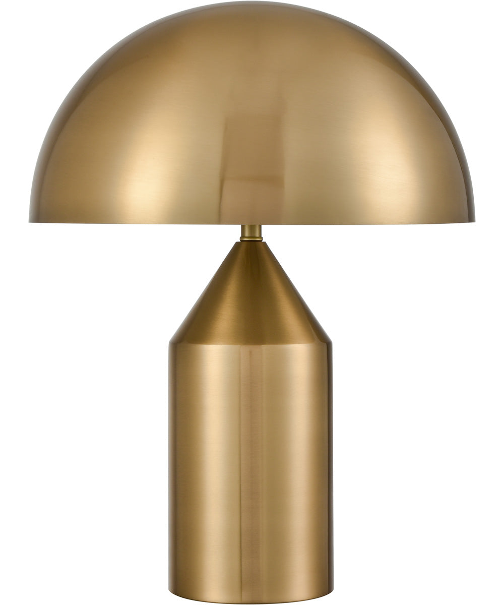 Pilleri 22'' High 2-Light Desk Lamp - Brass