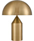 Pilleri 22'' High 2-Light Desk Lamp - Brass