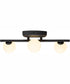 Roxbury 14.5'' Wide 3-Light Integrated LED Vanity-Light - Charcoal Black