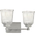 Sylvanus Medium 2-light Bath Light Brushed Nickel