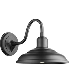 11"W 1-light Wall Mount Light Fixture Noir