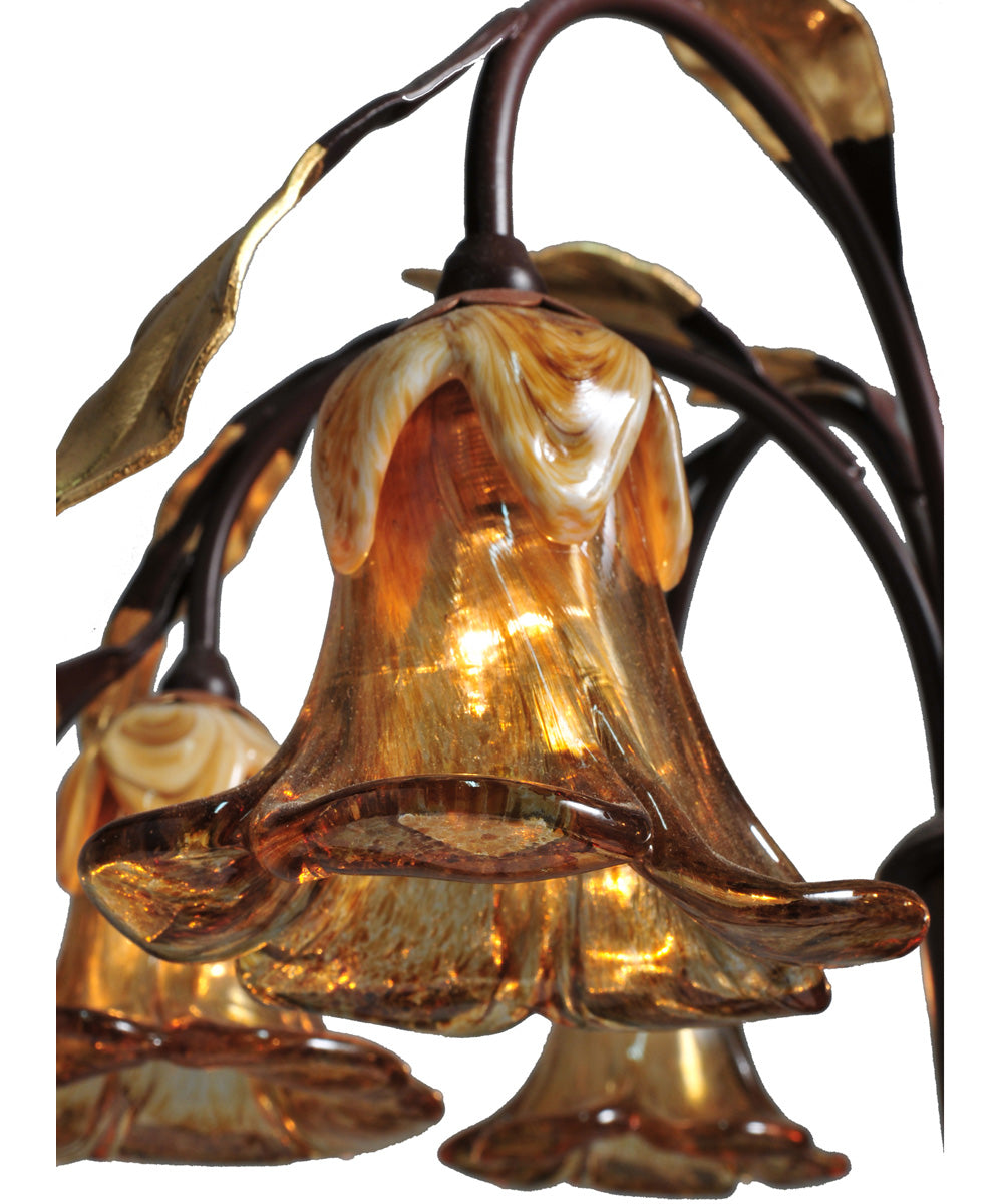 21"H Celestial Bouquet 6 Light Table Lamp