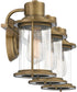 Riggs Large 3-light Bath Light Weathered Brass