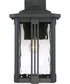 Everglade Large 1-light Outdoor Wall Light Earth Black